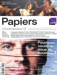 FRANCE CULTURE PAPIERS : la première radio à lire / dir. publ.Georges Sanerot | Sanerot, Georges. Directeur de publication