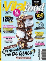 VITAL FOOD : la cuisine saine des filles malignes / directeur de la publication Carmine Perna | Perna, Carmine
