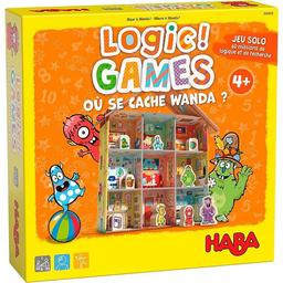 Logic! Games : Où se cache Wanda ? / Antje Gleichmann et Thade Precht | Gleichmann, Antje. Auteur