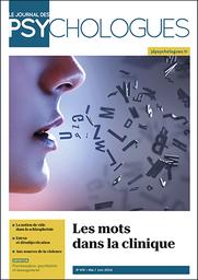 LE JOURNAL DES PSYCHOLOGUES. 410, 01/05/2024 | 